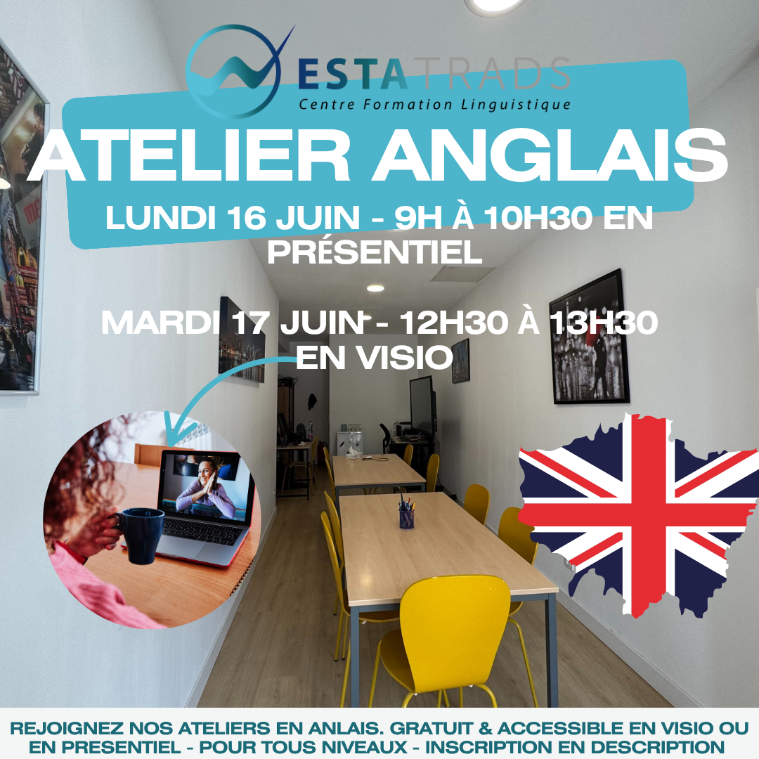 Atelier anglais
